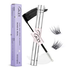 20 X GAQQI LASH BOND AND SEAL, CLUSTER LASH GLUE 2 IN 1 FOR DIY EYELASH EXTENSION, INDIVIDUAL LASH GLUE FOR CLUSTERS, STRONG HOLD CLUSTER LASH ADHESIVE FOR 72 HOURS LONG LASTING FOR SENSITIVE EYES -