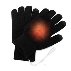 49 X USB HEATED GLOVES, WINTER MITTEN WARM GLOVES, SOFT HALF HEATED FULL HALF FINGER HEATING KNITTING HANDS WARMER FOR OFFICE WORK TYPING - TOTAL RRP £490: LOCATION - C RACK