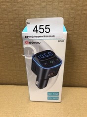 QUANTITY OF ASSORTED ITEMS TO INCLUDE SONRU BT HANDS-FREE CAR CHARGER MODEL BC80 RRP £550: LOCATION - D RACK