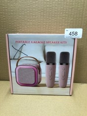 QUANTITY OF ASSORTED ITEMS TO INCLUDE PORTABLE KARAOKE SPEAKER KITS RRP  £450: LOCATION - D RACK