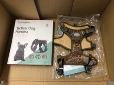14 X GLUCKET TACTICAL DOG HARNESS SIZE SMALL RRP £198: LOCATION - A RACK
