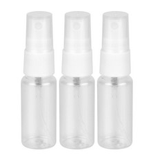 QUANTITY OF FOHOLA 3 PCS SPRAY BOTTLES, 20ML CLEAR EMPTY REFILLABLE ATOMISER, MIST SPRAYER BOTTLES, SMALL TRAVEL SPRAY BOTTLE SET , 3  - TOTAL RRP £162: LOCATION - G RACK