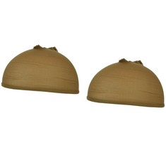 QUANTITY OF 2 PCS WIG CAPS, ULTRA THIN STOCKING WIG CAP, UNISEX BREATHABLE, SWEAT ABSORBER HAIR WIG CAPS FOR WOMEN, MEN , 2 PCS, BROWN  - TOTAL RRP £83: LOCATION - G RACK