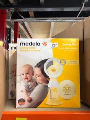 2 X MEDELA SWING FLEX SINGLE ELECTRIC BREAST PUMP - COMPACT DESIGN, FEATURING PERSONALFIT FLEX SHIELDS AND MEDELA 2-PHASE EXPRESSION TECHNOLOGY.: LOCATION - A