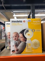 2 X MEDELA SWING FLEX SINGLE ELECTRIC BREAST PUMP - COMPACT DESIGN, FEATURING PERSONALFIT FLEX SHIELDS AND MEDELA 2-PHASE EXPRESSION TECHNOLOGY.: LOCATION - A