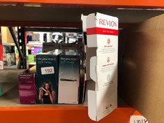 QUANTITY OF ITEMS TO INCLUDE REVLON ONE-STEP HAIR DRYER AND VOLUMIZER FOR MID TO LONG HAIR (ONE-STEP, 2-IN-1 STYLING TOOL, IONIC AND CERAMIC TECHNOLOGY, UNIQUE OVAL DESIGN) RVDR5222: LOCATION - A