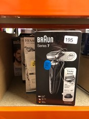 QUANTITY OF ITEMS TO INCLUDE BRAUN SERIES 7 ELECTRIC SHAVER FOR MEN WITH PRECISION TRIMMER, CORDLESS FOIL RAZOR, WET & DRY ELECTRIC RAZOR FOR MEN, 100% WATERPROOF, UK 2 PIN PLUG, 70-N1200S, SILVER RA