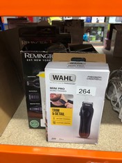 QUANTITY OF ITEMS TO INCLUDE WAHL MINI PRO CORDLESS TRIMMER, MEN’S BEARD TRIMMER, MINI HAIR TRIMMERS FOR MEN, STUBBLE TRIMMING, BATTERY POWERED, LIGHTWEIGHT, MALE GROOMING SET, FACIAL HAIR CARE KIT: