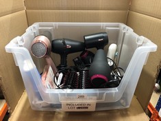 QUANTITY OF ITEMS TO INCLUDE GHD HAIRDRYER: LOCATION - B