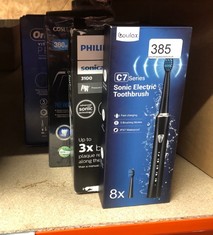 QUANTITY OF ITEMS TO INCLUDE PHILIPS SONICARE 3100 SERIES SONIC ELECTRIC TOOTHBRUSH WITH BRUSH SYNC REPLACEMENT REMINDER (MODEL HX3671/14), BLACK: LOCATION - C