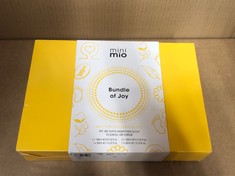 QUANTITY OF ITEMS TO INCLUDE MINI MIO BUNDLE OF JOY BABY GIFT SET | BABY SKINCARE ESSENTIALS KIT | SUITABLE FOR BABY AND CHILD | PAEDIATRICIAN APPROVED | DERMATOLOGICALLY TESTED: LOCATION - C