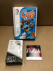 QUANTITY OF ITEMS TO INCLUDE SMARTGAMES - CATS & BOXES, PUZZLE GAME WITH 60 CHALLENGES, 7+ YEARS.: LOCATION - C