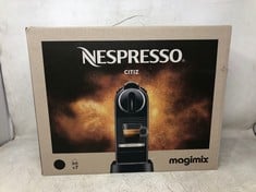 NESPRESSO CITIZ AUTOMATIC POD COFFEE MACHINE FOR ESPRESSO, LUNGO BY MAGIMIX IN BLACK.: LOCATION - TOP50