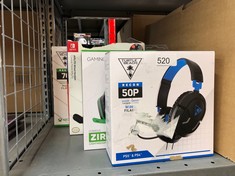 QUANTITY OF ITEMS TO INCLUDE TURTLE BEACH RECON 50P GAMING HEADSET FOR PS5, PS4, XBOX SERIES X|S, XBOX ONE, NINTENDO SWITCH, & PC: LOCATION - D