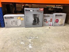 QUANTITY OF ITEMS TO INCLUDE BREVILLE FLOW FILTER COFFEE MACHINE | 12 CUP CAPACITY GLASS COFFEE JUG | AUTO PAUSE AND KEEP WARM FUNCTIONS | SLATE GREY [VCF139]: LOCATION - A