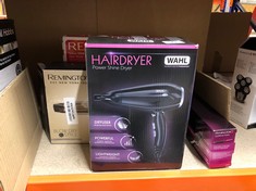QUANTITY OF ITEMS TO INCLUDE WAHL POWER SHINE DRYER, HAIR DRYERS FOR WOMEN, COOL SHOT BUTTON, 3 HEAT AND 2 SPEED SETTINGS, ADJUSTABLE TEMPERATURE, QUICK DRY AIRFLOW, FAST DRYING, ENHANCE CURLS AND WA