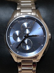 BOSS ANALOGUE MULTIFUNCTION QUARTZ WATCH FOR WOMEN WITH SILVER STAINLESS STEEL BRACELET - 1502583.:: LOCATION - F RACK