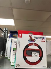 QUANTITY OF ITEMS TO INCLUDE HORI MARIO KART 8 DELUXE - MARIO RACING WHEEL - CONTROLLER FOR NINTENDO SWITCH: LOCATION - G RACK