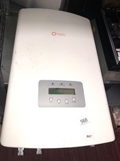 SOLIS INVERTER: LOCATION - I RACK