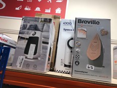 QUANTITY OF ITEMS TO INCLUDE BREVILLE DIAMOND XPRESS STEAM IRON | 3100 W | 200G STEAM SHOT | MULTI-DIRECTIONAL DIAMOND CERAMIC SOLEPLATE | 400 ML EASY-FILL WATER TANK WHITE & ROSE GOLD | VIN401: LOCA