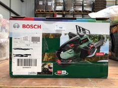 BOSCH UNIVERSAL CHAIN 18 CHAINSAW: LOCATION - TABLES(COLLECTION OR OPTIONAL DELIVERY AVAILABLE)