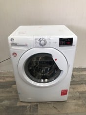 HOOVER 9KG WASHING MACHINE MODEL H3W492DA4 RRP £329:: LOCATION - FRONT FLOOR(COLLECTION OR OPTIONAL DELIVERY AVAILABLE)