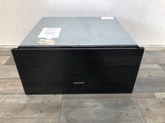 SIEMENS WARMING DRAWER MODEL BI630DNS1B RRP £549:: LOCATION - FRONT FLOOR(COLLECTION OR OPTIONAL DELIVERY AVAILABLE)