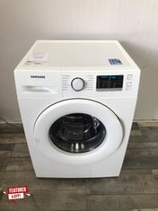 SAMSUNG FREESTANDING WASHING MACHINE MODEL WW90TA046TT RRP £399: LOCATION - FRONT FLOOR(COLLECTION OR OPTIONAL DELIVERY AVAILABLE)