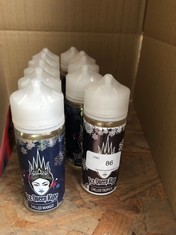 10 X ICE QUEEN VAPE OIL CHILLED TROPICAL AND CHILLED MANGO {ID MAY BE REQUIRED } - COLLECTION ONLY - LOCATION CNC RACK