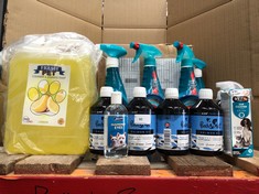 QUANTITY OF PET ITEMS TO INCLUDE FRESH PET CLEANER DISINFECTION LEMON FLAVOUER 5L - COLLECTION ONLY - LOCATION CNC RACK