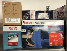 QUANTITY OF ITEMS TO INCLUDE TEFAL EASYGLISS ECO STEAM IRON, 260 G/MIN STEAM BOOST, 50 G/MIN CONTINUOUS STEAM, 270 ML WATER TANK, NON-STICK DURILIUM SOLEPLATE, AUTO OFF, ANTI-DRIP, ANTI-SCALE, WHITE