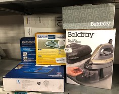 QUANTITY OF ITEMS TO INCLUDE BELDRAY BEL0749 CORDLESS WINDOW VAC – CONDENSATION VACUUM FOR WINDOWS, MIRRORS, SHOWERS, RECHARGEABLE, SQUEEGEE HEAD, STREAK-FREE CLEANING, 60ML WATER TANK, LIGHTWEIGHT,