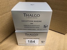 X2 THALGO EXCEPTION MARINE REDENSIFYING RICH CREAM 50ML: LOCATION - A