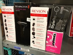 QUANTITY OF ITEMS TO INCLUDE REVLON ONE-STEP HAIR DRYER AND VOLUMIZER MID TO SHORT HAIR (ONE-STEP, 2-IN-1 STYLING TOOL, IONIC AND CERAMIC TECHNOLOGY, SMALLER OVAL DESIGN, MULTIPLE HEAT SETTINGS) RVDR