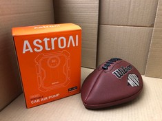 QUANTITY OF ITEMS TO INCLUDE WILSON MVP AMERICAN FOOTBALL : LOCATION - B