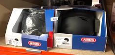 QUANTITY OF ITEMS TO INCLUDE ABUS SCRAPER 3.0 ACE CITY HELMET - DURABLE BICYCLE HELMET FOR CITY TRAFFIC - FOR WOMEN AND MEN - BLACK, SIZE L: LOCATION - C