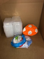 QUANTITY OF ITEMS TO INCLUDE KICKERBALL SWERVE SPORTS : LOCATION - C
