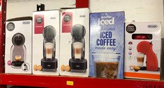 QUANTITY OF ITEMS TO INCLUDE BREVILLE ICED COFFEE MAKER | SINGLE SERVE ICED COFFEE MACHINE PLUS COFFEE CUP WITH STRAW | READY IN UNDER 4 MINUTES | GREY [VCF155]: LOCATION - A