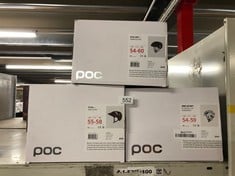 QUANTITY OF ITEMS TO INCLUDE POC OCTAL MIPS BIKE HELMET - EXCEPTIONALLY LIGHTWEIGHT HELMET FOR ROAD CYCLING INCLUDING MIPS, URANIUM BLACK MATT: LOCATION - D