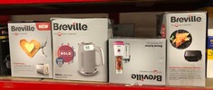 QUANTITY OF ITEMS TO INCLUDE BREVILLE BLEND ACTIVE PERSONAL BLENDER & SMOOTHIE MAKER | 350W | 2 PORTABLE BLEND ACTIVE BOTTLES (600ML) | LEAK PROOF LIDS | WHITE & PINK [VBL248]: LOCATION - A