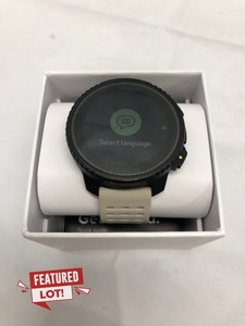 SUUNTO VERTICAL BLACK SAND STAINLESS STEEL SMARTWATCH WITH GPS & OFFLINE MAPS ( RRP £545): MODEL NO OW222 [JPTE59733]: LOCATION - SILVER RACK