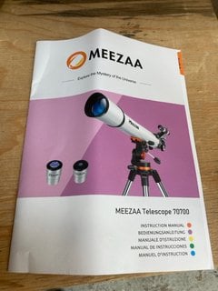 MEEZAA 70700 TELESCOPE RRP - £140: LOCATION - G4