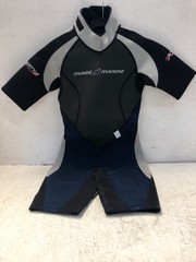 MARINE WETSUIT IN GREY/NAVY SIZE UK SMALL RRP-£80