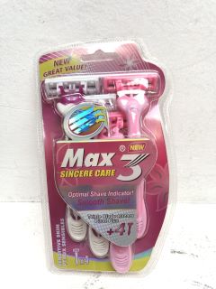 6X MAX SINCERE WOMENS RAZOR IN PINK