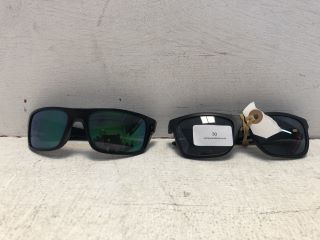 2X SUNGLASSES TO INCLUDE OSPREY IN BLACK