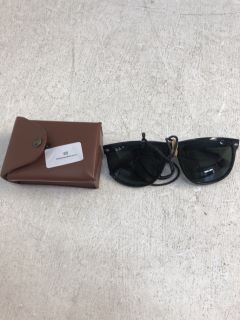 2X SUNGLASSES TO INCLUDE RAY BAN IN BLACK