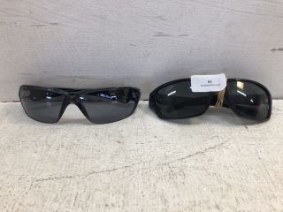 2X SUNGLASSES TO INCLUDE BOLLE IN BLACK