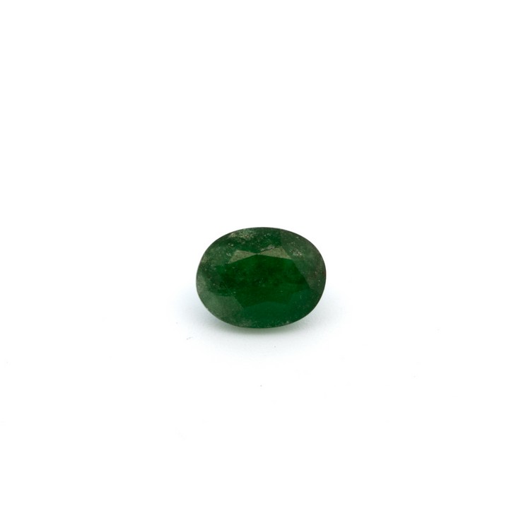 1.45ct Sandawana Emerald Faceted Oval-cut Gemstone.  Auction Guide: £150-£200) (VAT Only Payable on Buyers Premium)