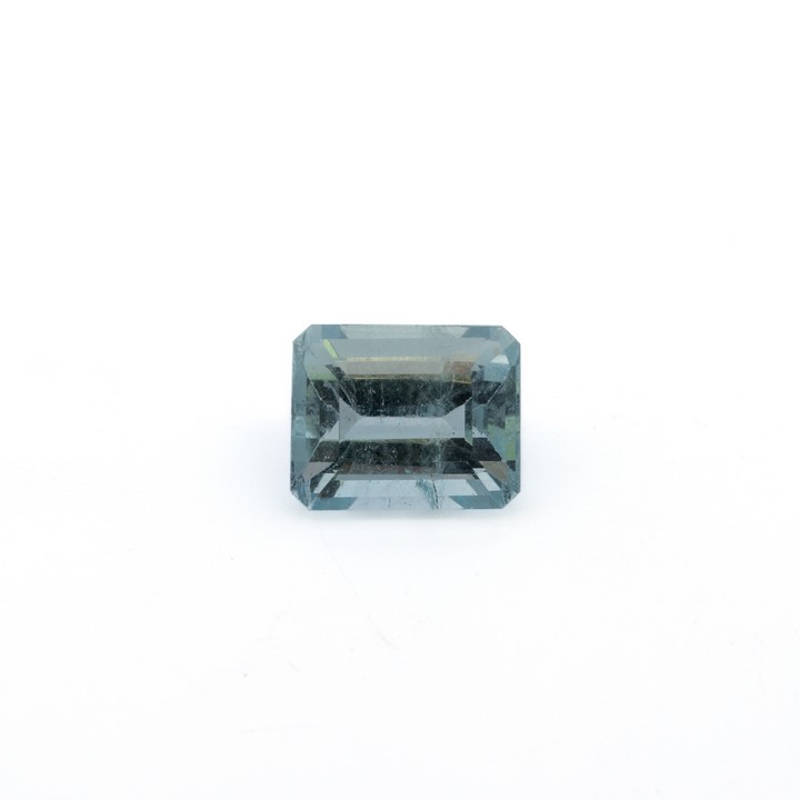 3.49ct Aquamarine Faceted Rectangle-cut Gemstone) (VAT Only Payable on Buyers Premium)