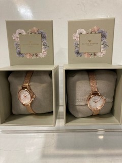 2 X OLIVIA BURTON LONDON WATCH